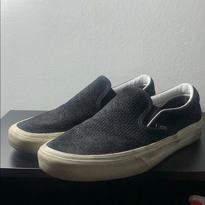 Vans Black Suede